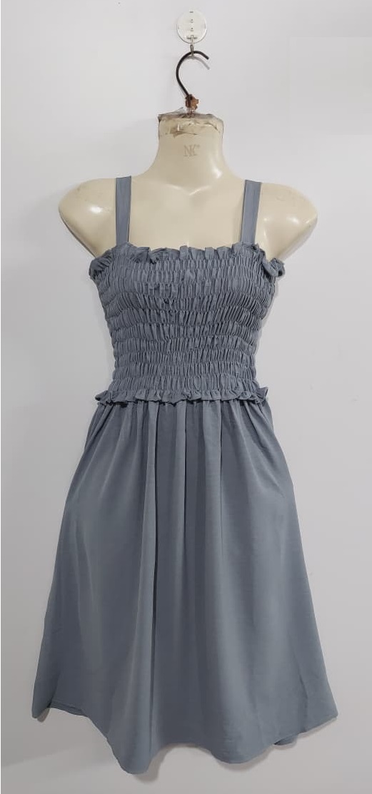 Girls Dusty Blue Georgette Maxi Dress with Jacket – Elegant Kids Party Wear Outfit QC10081 - QC10081