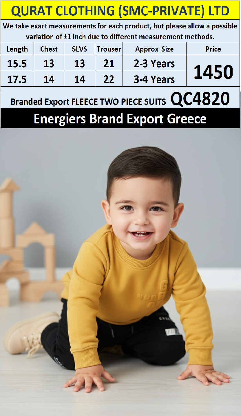 Energiers Brand Fleece Two-Piece Suits QC4820 Export Greece  - QC4820