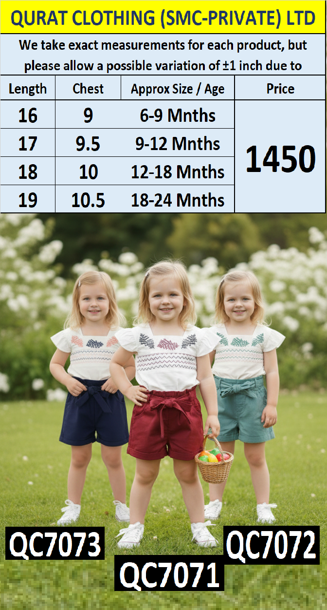 Off-White & Maroon Cotton Embroidered Girls Jumpsuit – Flutter Sleeve Playsuit QC7071 - QC7071