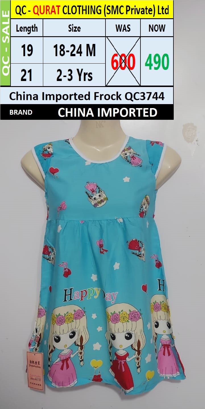 China Imported Frock QC3744 - QC3744