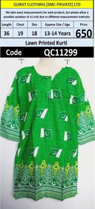 Lawn Printed Kurti – QC11299