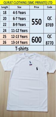 T-shirt code QC8770