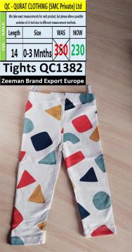 Zeeman Brand Beautiful Colorful Tights QC1382 Export Europe