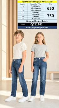 True Religion Export USA Dark Blue Kids Denim Pants – QC11161