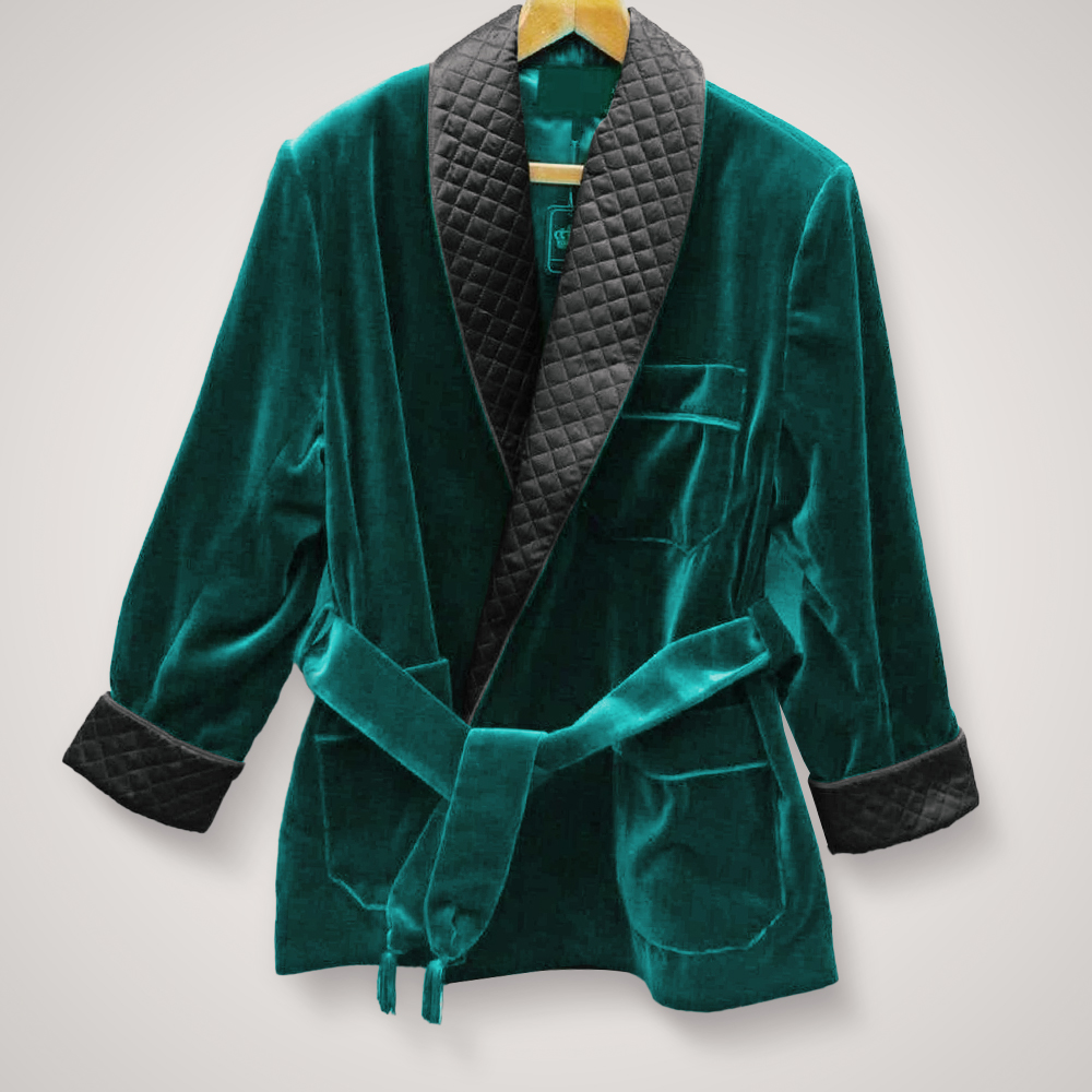 Vintage Smoking Jacket Uk - SJBBSJ0243